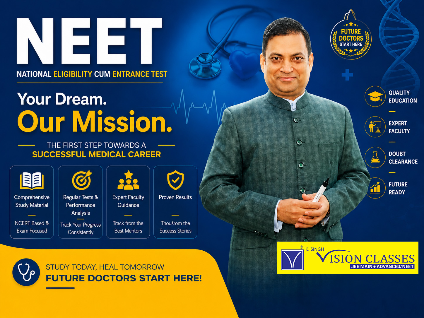 Neert Best Jee(Mains+ Advanced), Neet Coacing In Patna | K Singh Vision Classes